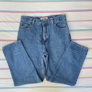 Vintage High Sierra Authentic Dungarees Mom Jeans. Size 14 Short 100% Cotton‎